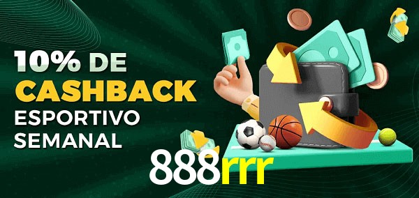 10% de bônus de cashback na 888rrr